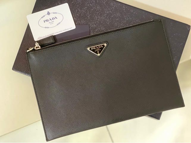 prada clutch wallet