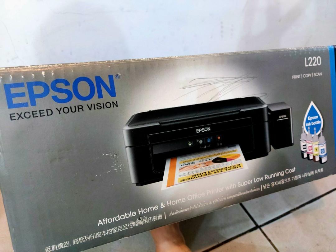 Printer Epson L220 3in1 Computers And Tech Printers Scanners And Copiers On Carousell 9538