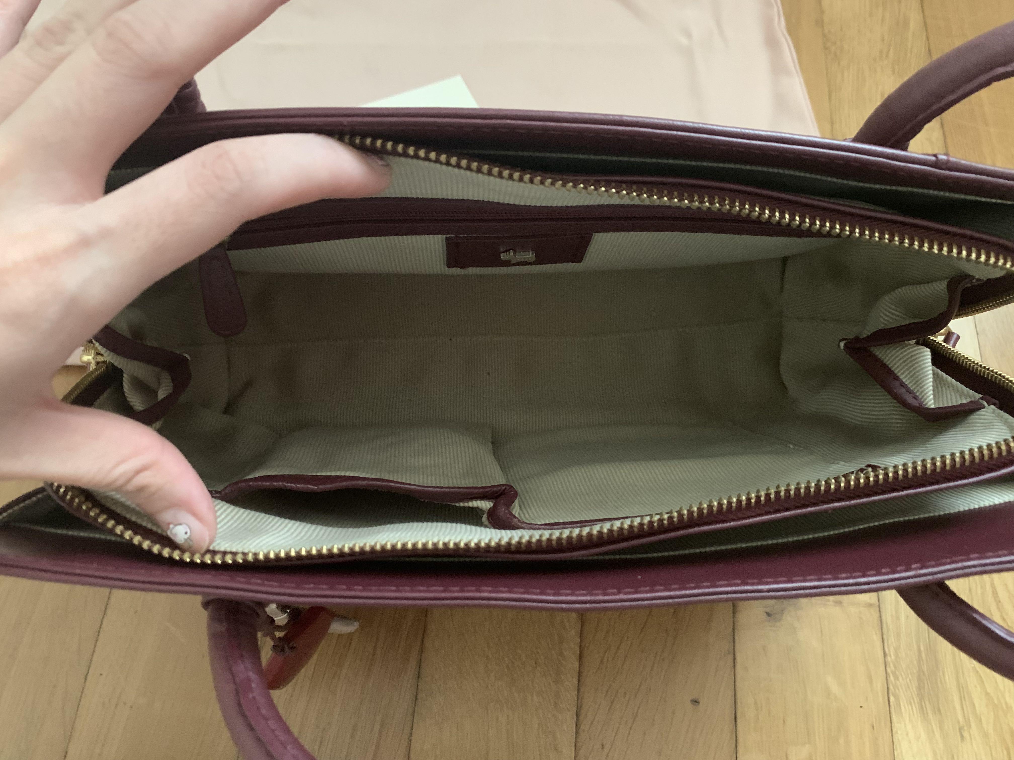 Radley Liverpool Street Medium Ziptop Tote Burgundy Women s