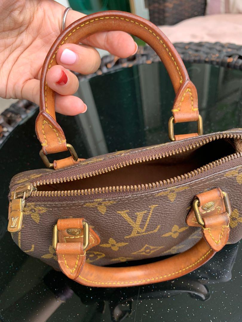 Louis Vuitton Vintage Monogram Speedy HL - Brown Handle Bags, Handbags -  LOU233184
