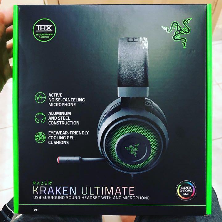 Razer Kraken Ultimate Audio Headphones Headsets on Carousell