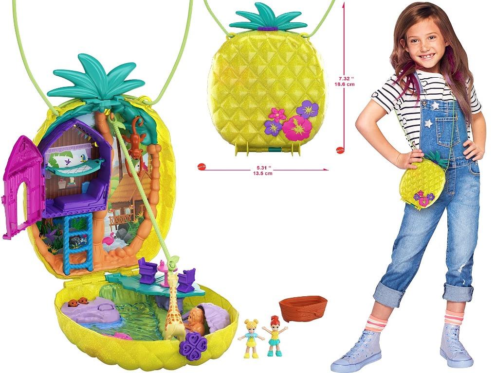 Polly pocket 2025 purse pineapple