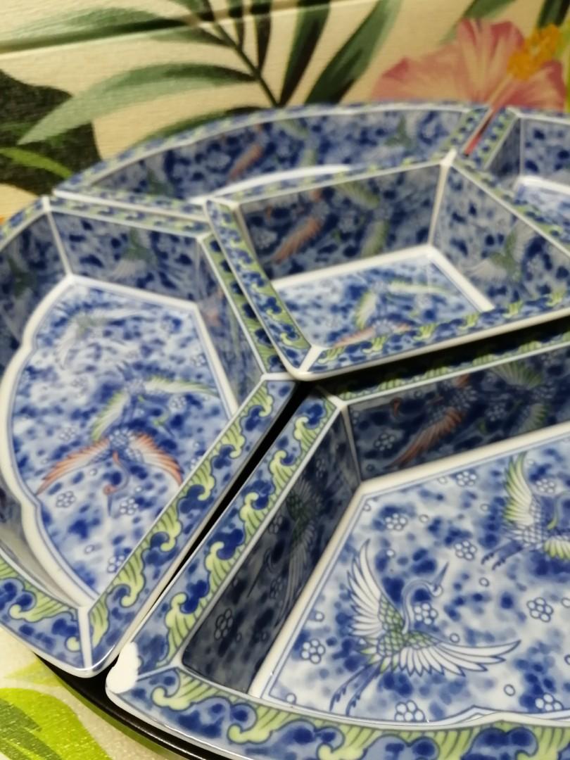 Rotating Oriental Bowl with Ceramic Division (Category: Other Kitchenware & Tableware) located in Manila. Submitted by rarefindsgallery (Listing ID 1114356396, Image 3). Description: 📌Brand New📌 🌸 Oriental Rotating Bowl w/ Ceramic Division Size: D: 15" / H: 3" *1 ceramic bowl with small chip *plastic rotating tray is with crack but still working (pls swipe pics) *AS IS Japan 🇯🇵 💸Php1,100 #rotatingbowl #ceramic #AshleyJapanSurplus #JapanSurp