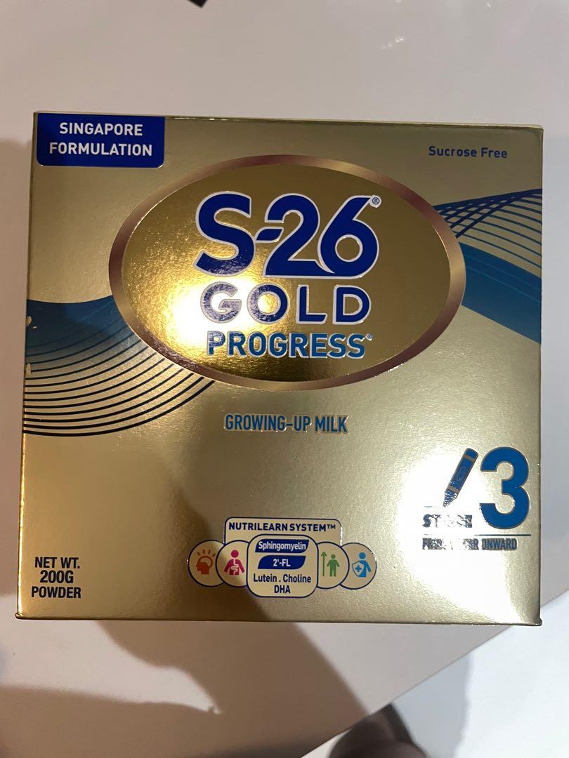 S26 Gold Progress stage 3 Formula Milk 200g, Babies & Kids, Nursing ...