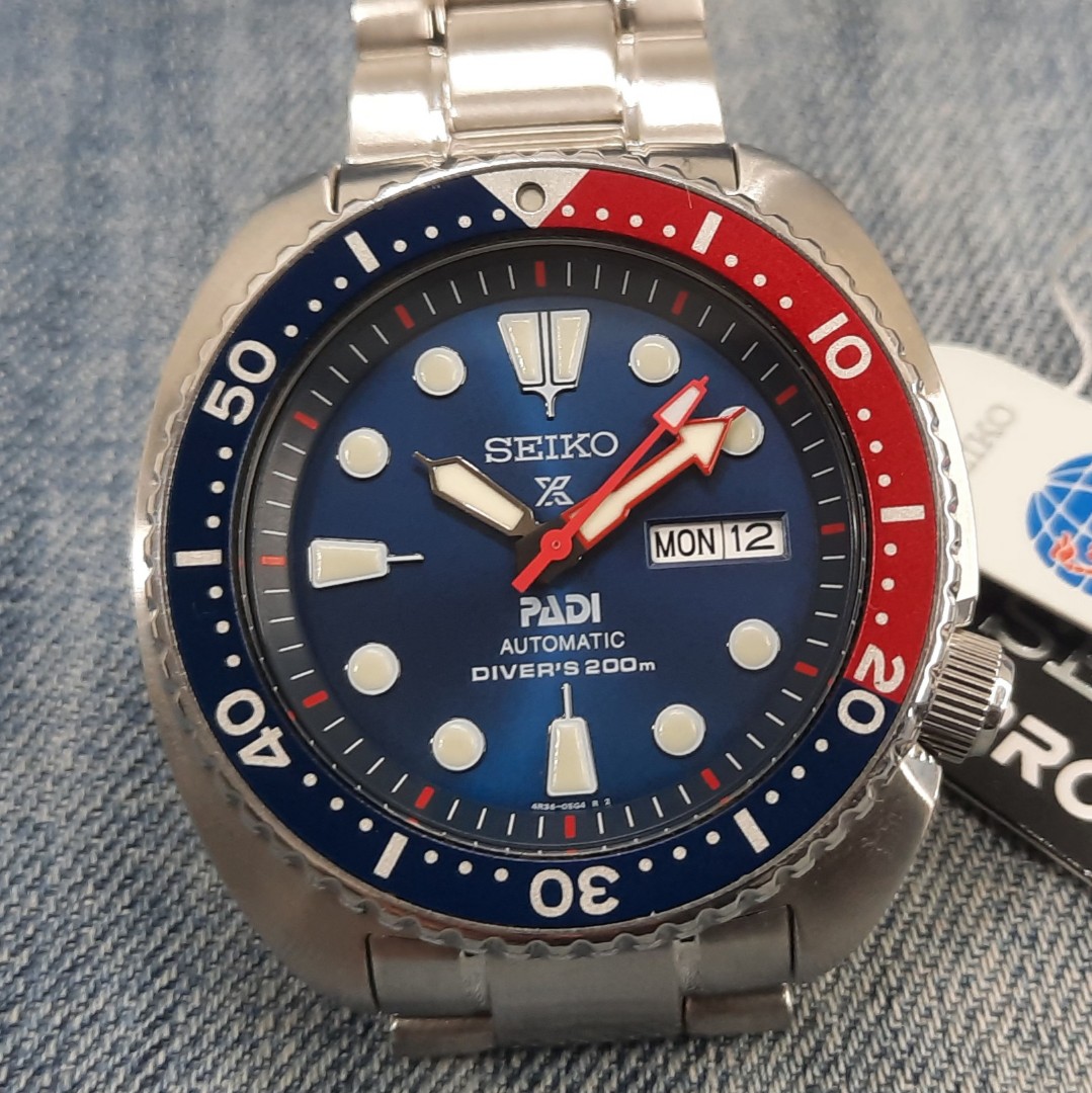 Seiko Prospex SRPA21 4R36-05H0 Padi Diver's 200 Meters Automatic Watch ...