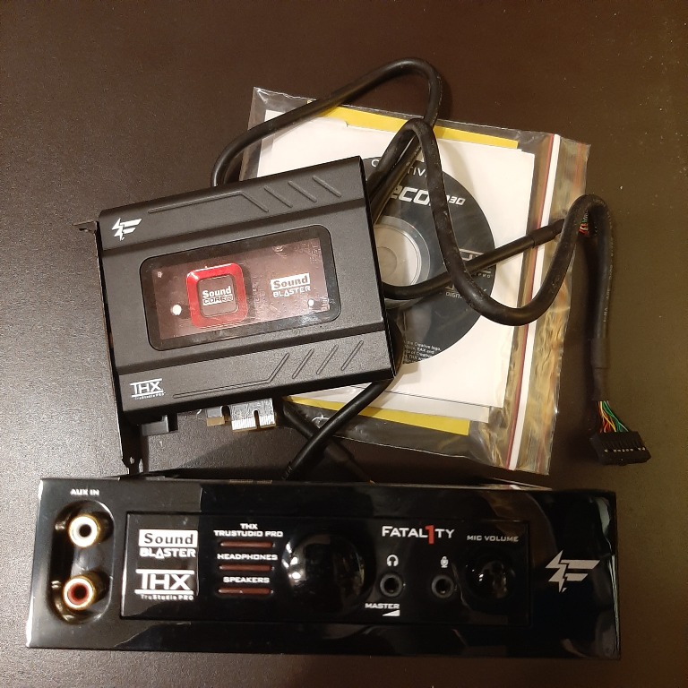 Sound blaster hotsell recon3d fatal1ty professional