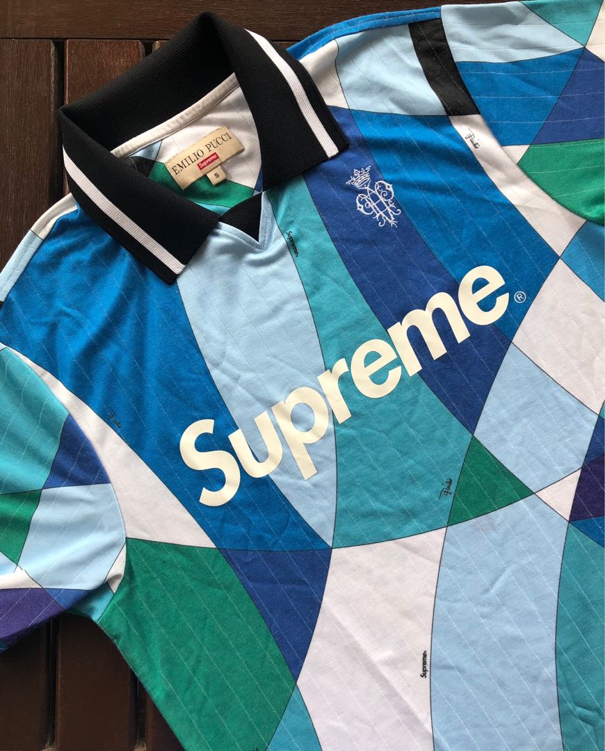 サイズ Supreme - supreme emilio pucci soccer jerseyの通販 by 豚田ハム's shop｜シュプリームならラクマ サイズ
