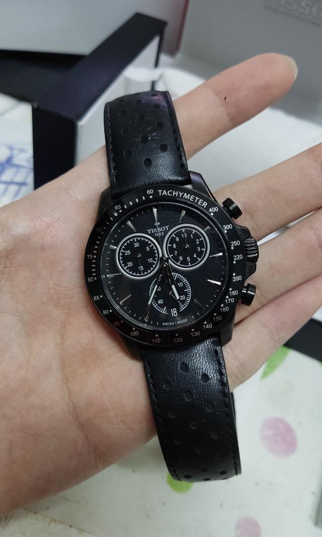 tissot all black