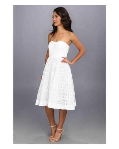 TOMMY HILFIGER eyelet tube dress, Women 