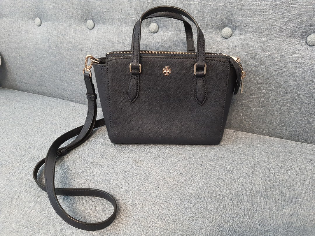 tory burch emerson small zip tote