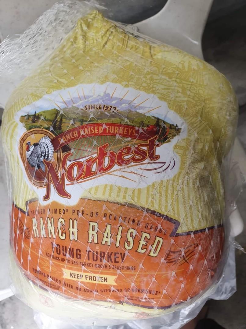 Turkey Whole Us Norbest Brand Food Drinks Chilled Frozen Food On Carousell