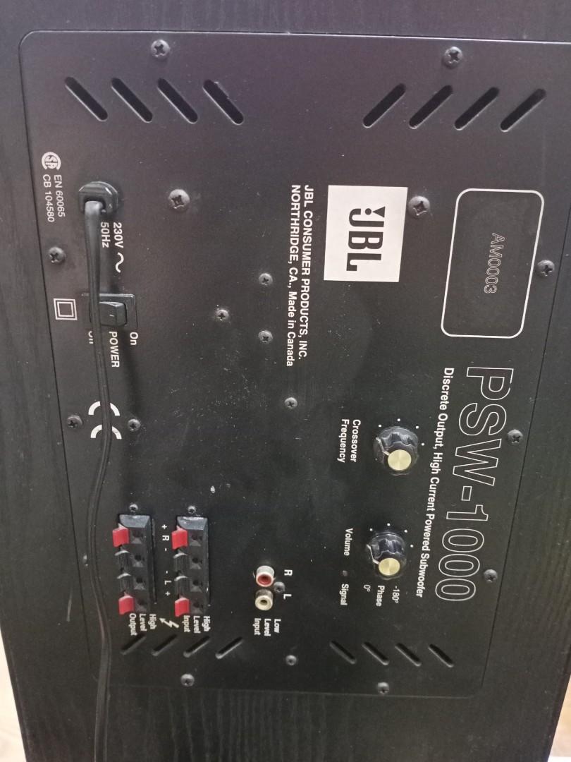 Psw 1000 jbl cheap