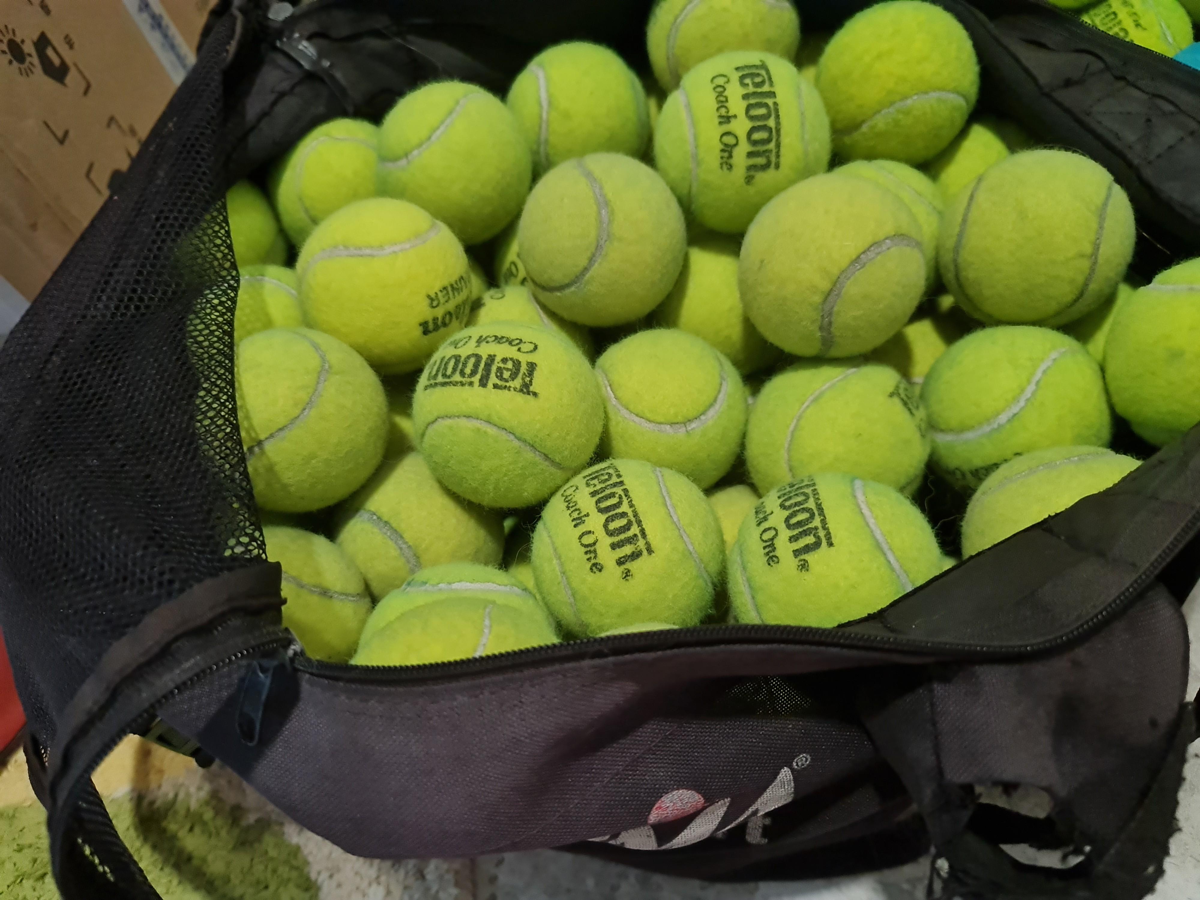 50pcs Used Tennis Balls 