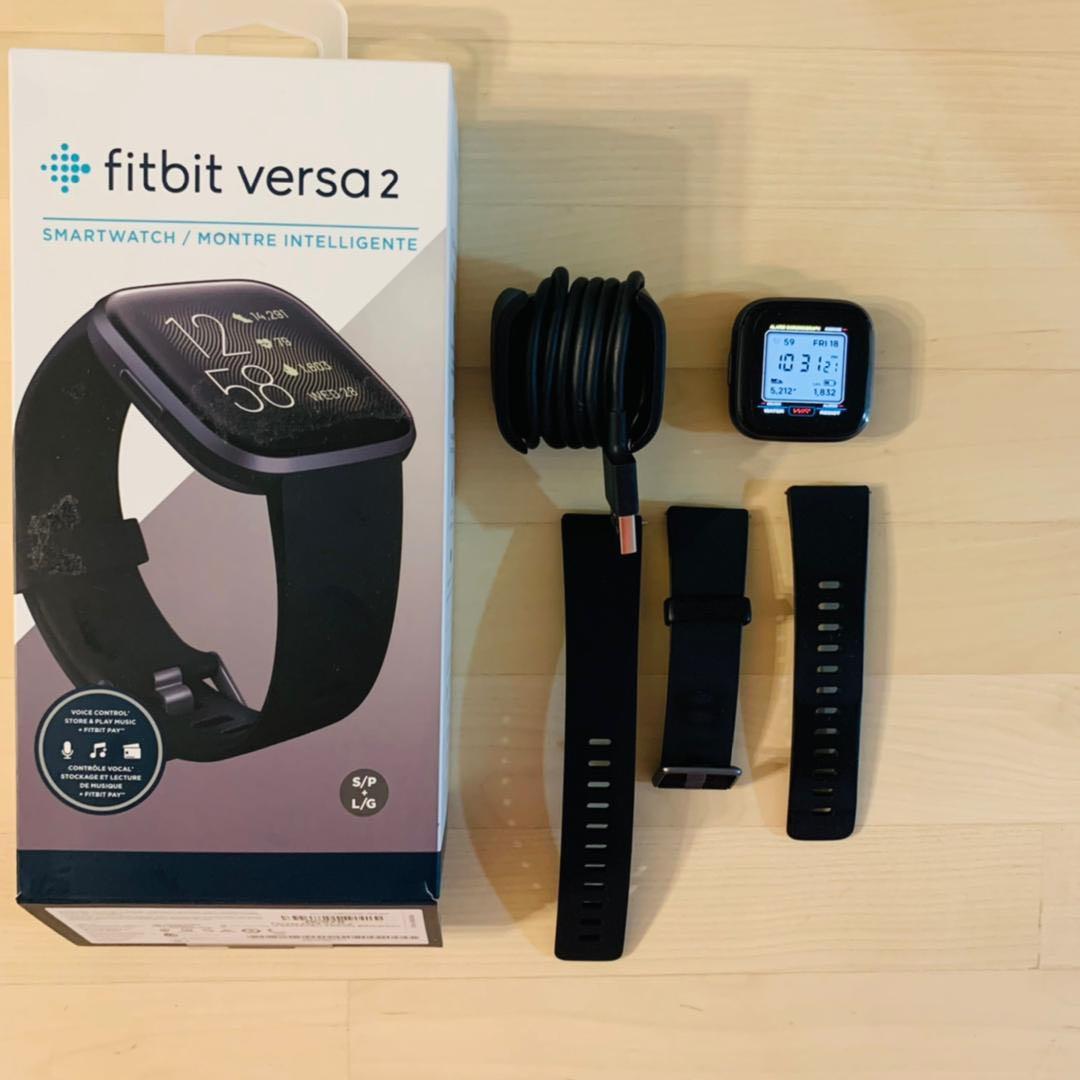 Versa 2 (Category: Watches) located in Semenyih. Submitted by virus_41 (Listing ID 1114397213, Image 1). Description: Smartwatch Fitbit Versa 2 Berminat boleh chat. Serius buyer Condition 9/10 #SeeHere .