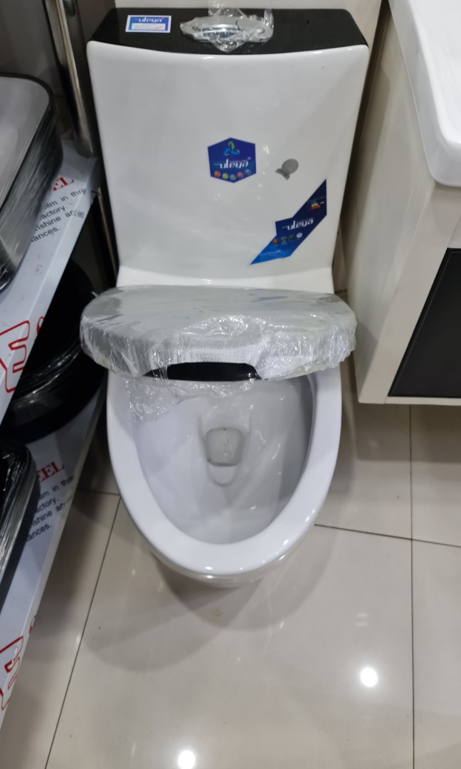 Water closet toilet bowl Dual flush uleya brand, Furniture & Home Living, Furniture, Other Home