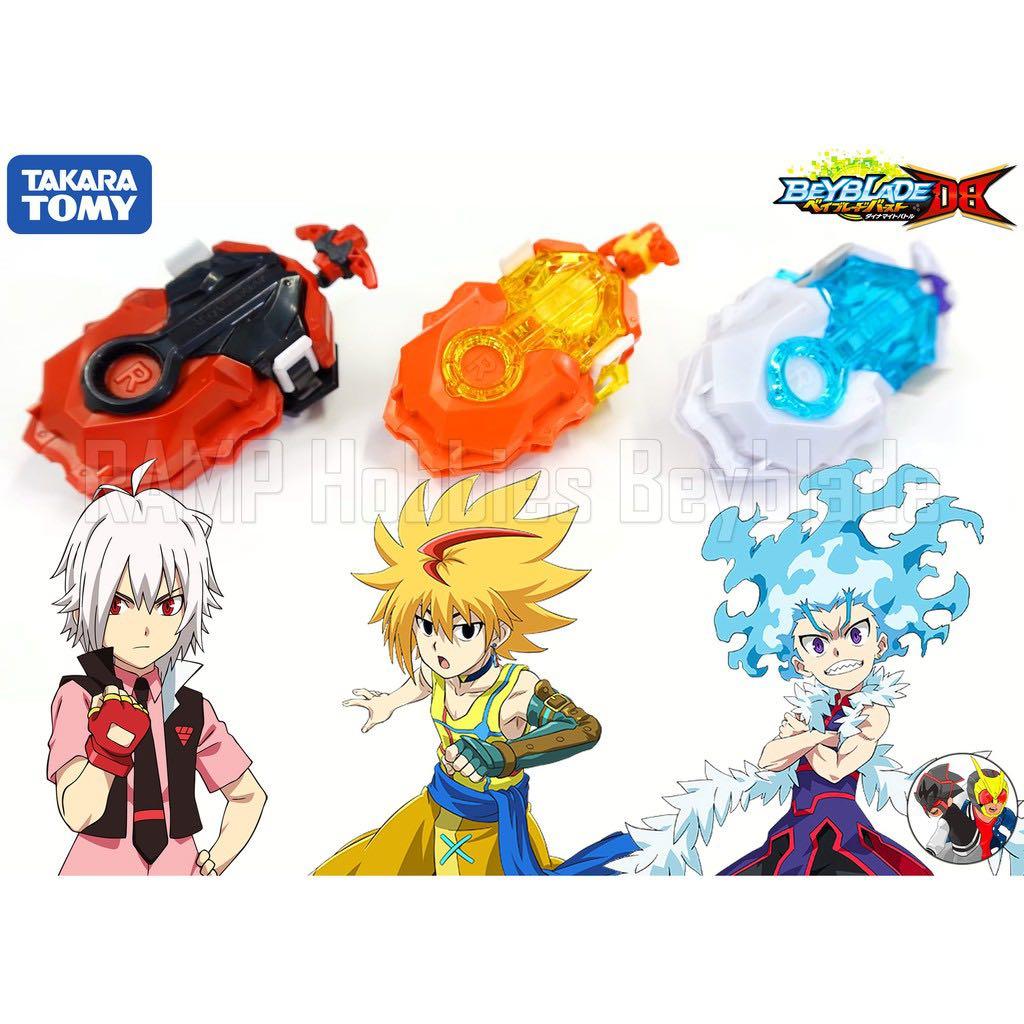 Beyblade WBBA Beyblade Burst DB String Launcher Custom Beylauncher LR