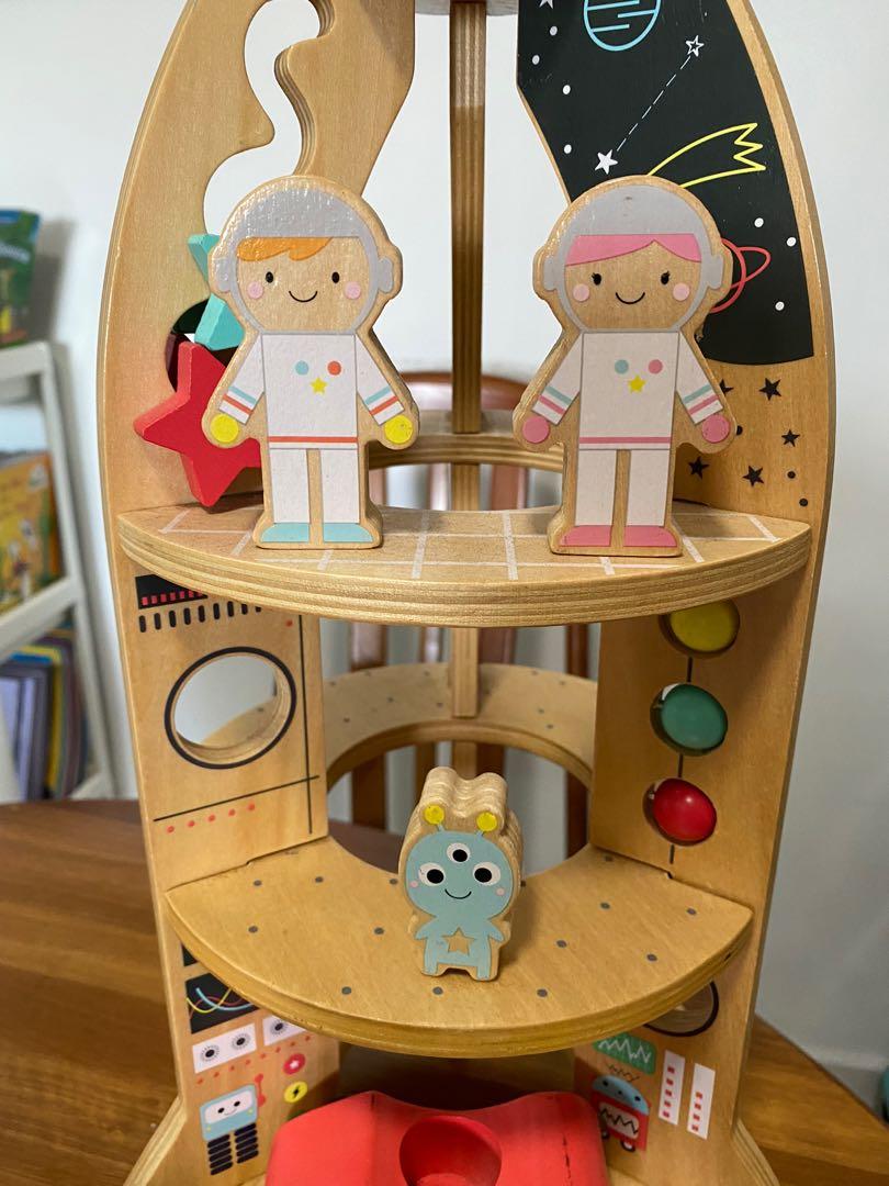 Wooden rocket hot sale ship kmart