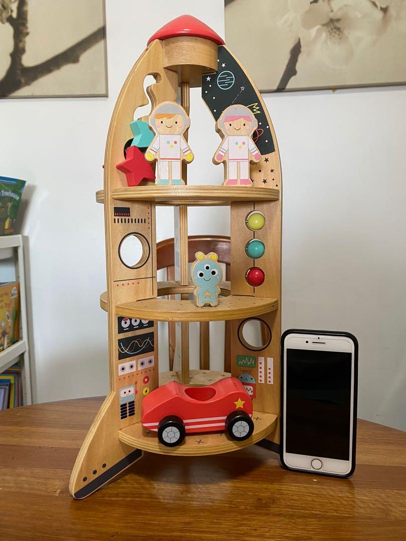Wooden rocket ship kmart hotsell