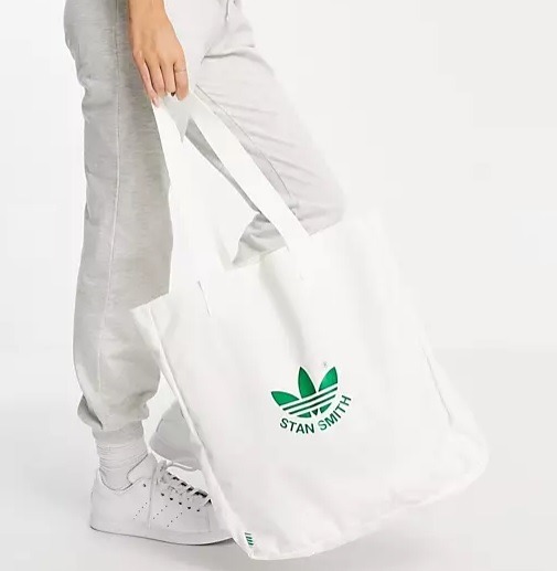 Adidas Stan Smith Graphic Tote Bag 奶