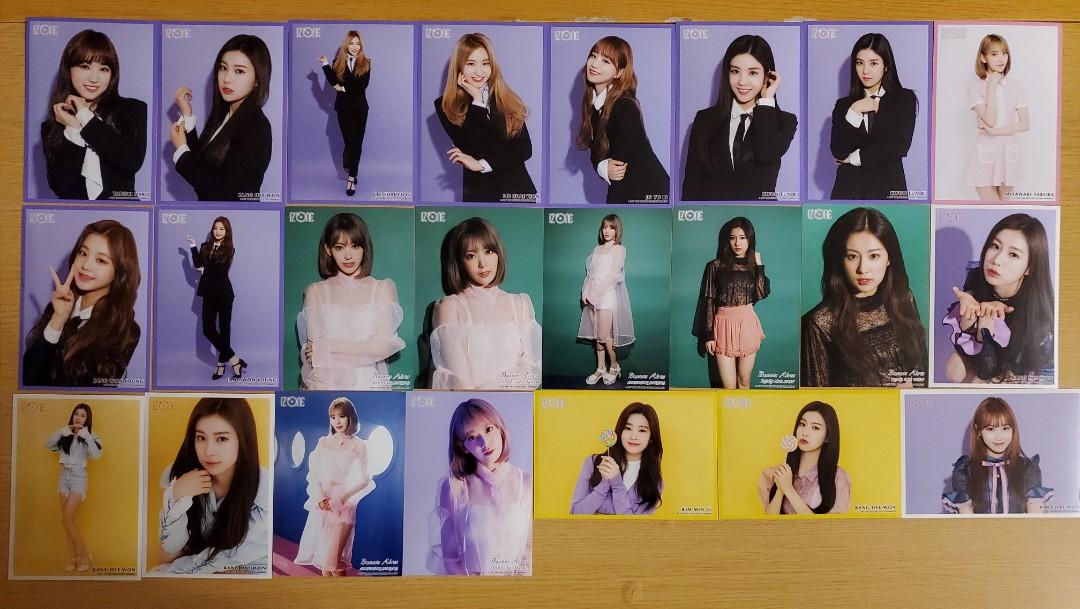 全放] IZONE iz*one生寫, 興趣及遊戲, 收藏品及紀念品, 韓流- Carousell