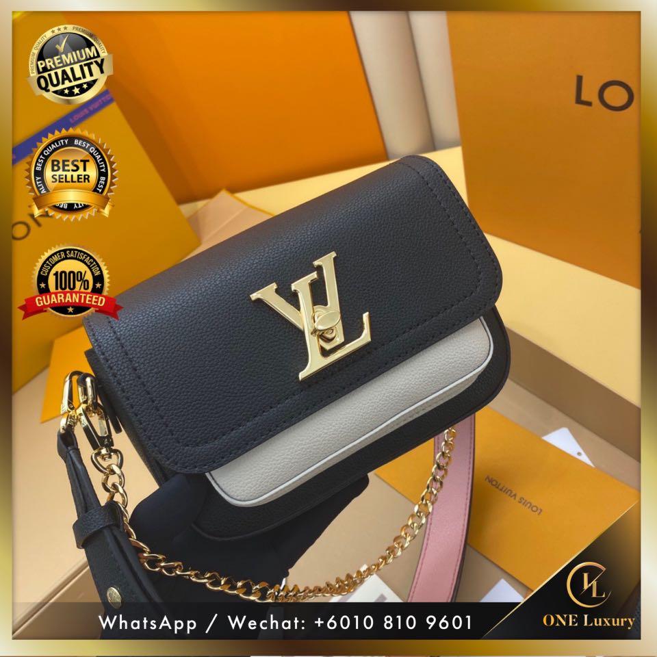 Louis Vuitton Lockme Tender Black Calf