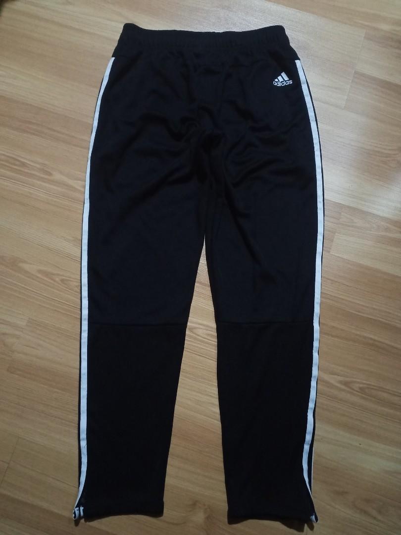 Adidas Men's Regular Pants (IU0018_Black/White : Amazon.in: Clothing &  Accessories
