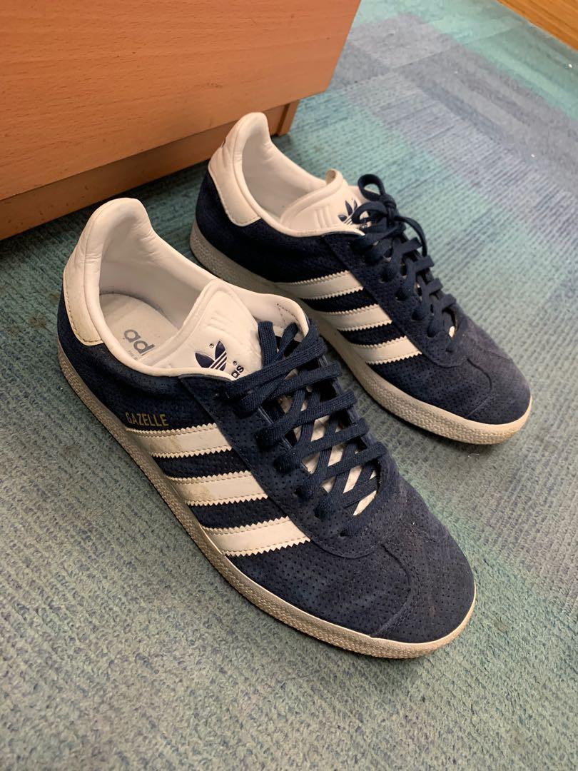 Adidas Women s Originals Gazelle Shoes Navy White
