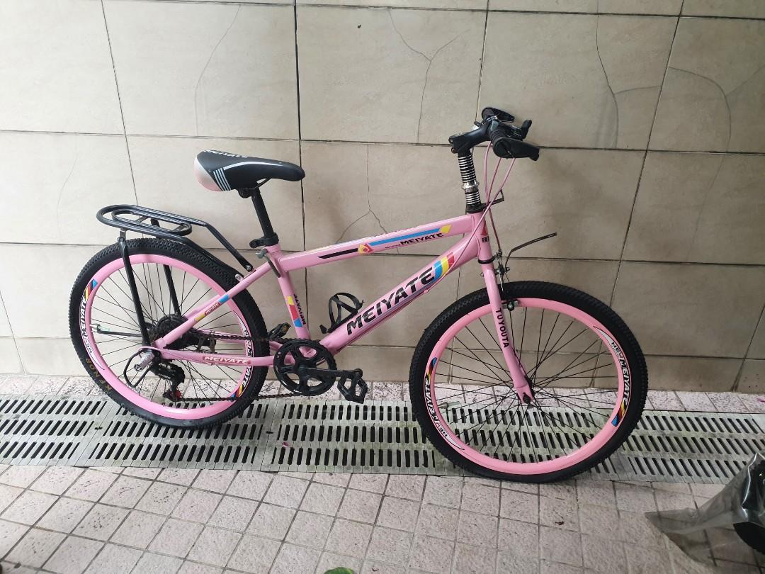 Adult pink bicycle Sports Equipment Bicycles Parts Bicycles on Carousell