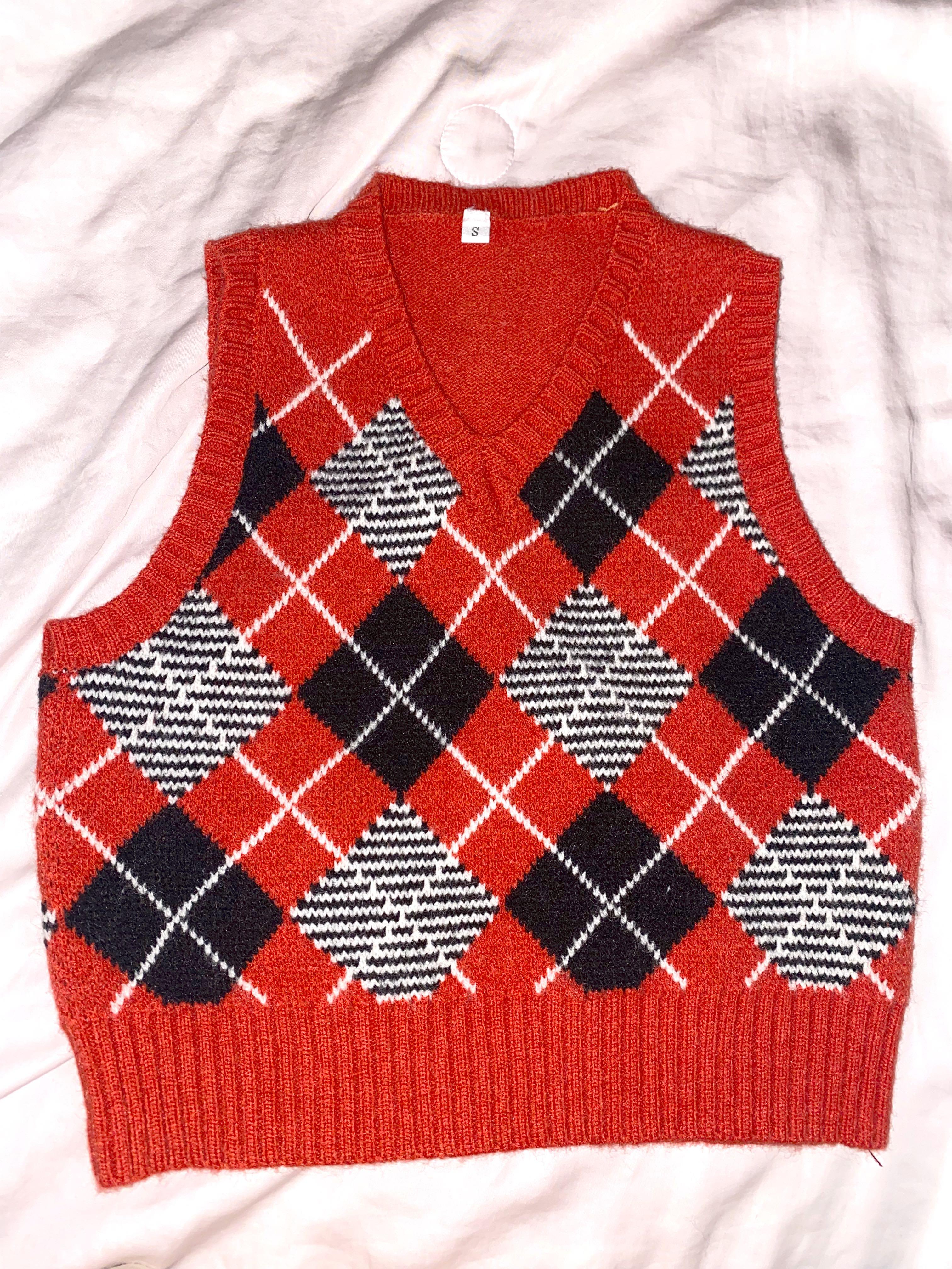 Red deals brand sweater