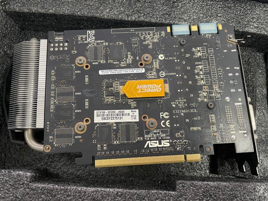 Asus gtx 760 sales 2gb 256bit gddr5