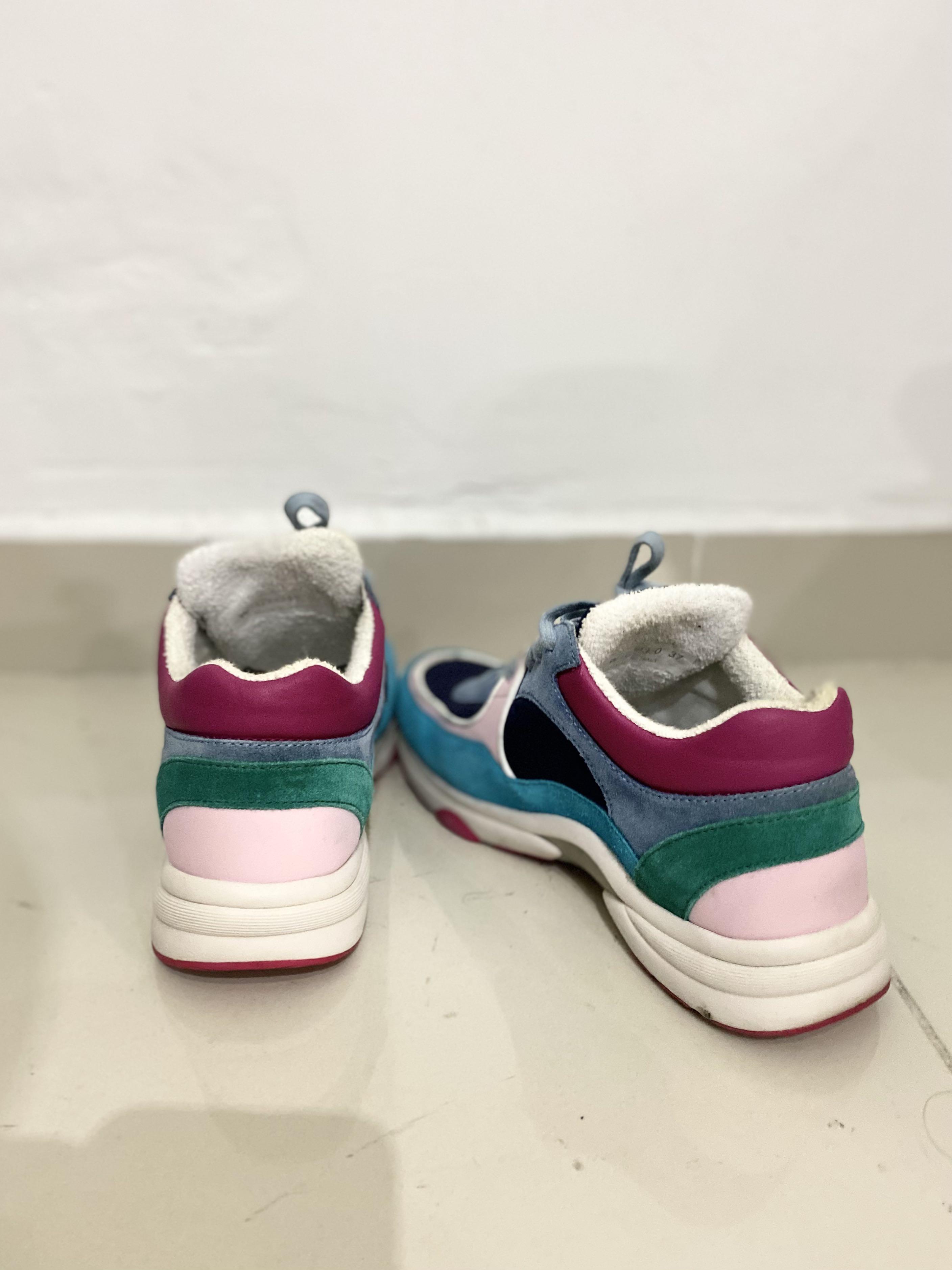 Chanel top sneakers tumblr