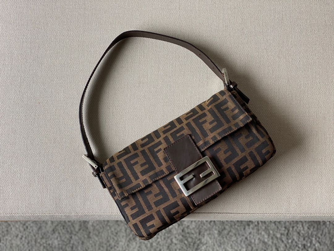 Fendi baguette monogram hot sale