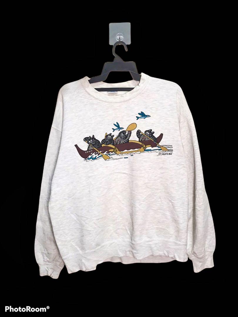 Kliban cat sweatshirt clearance