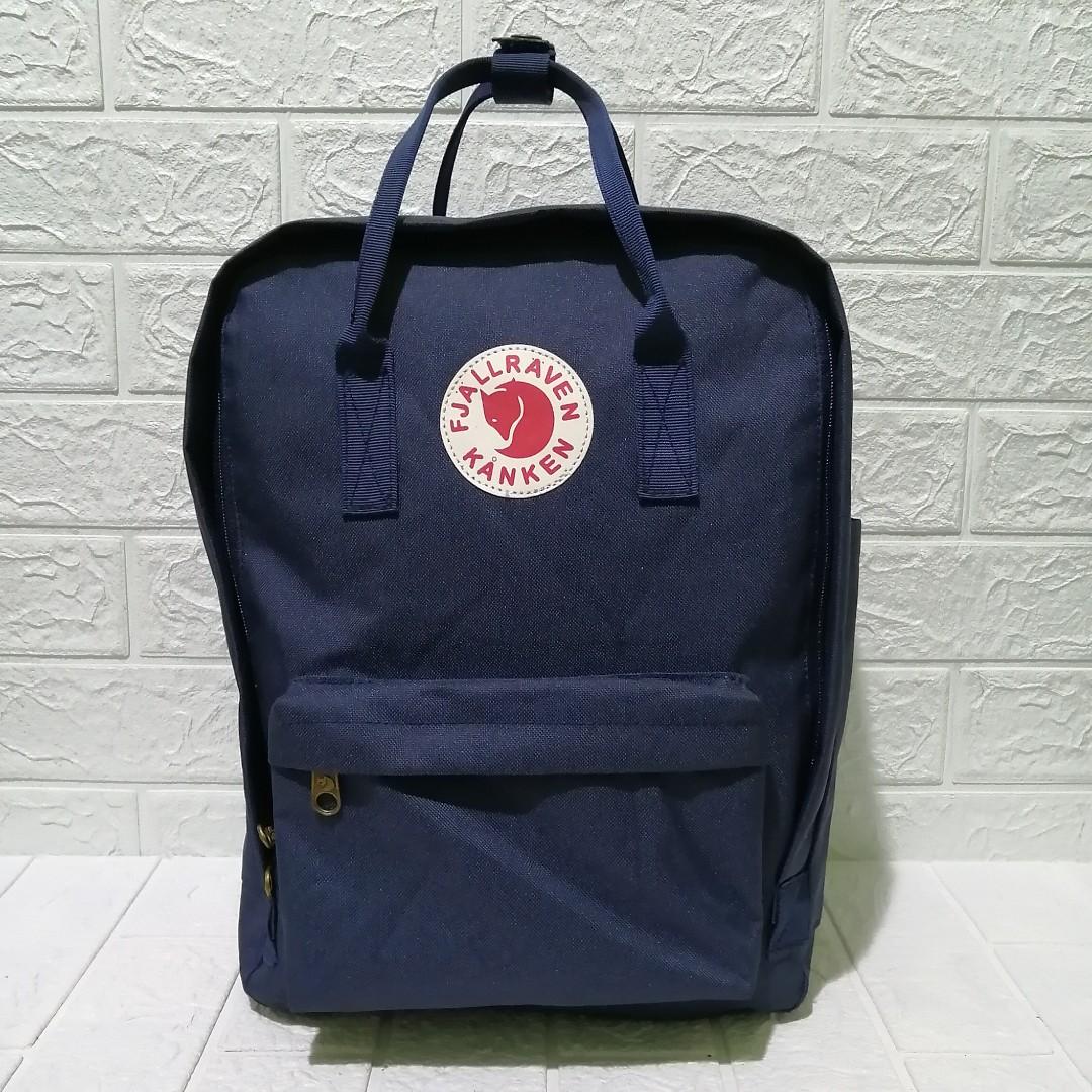 kanken blue navy