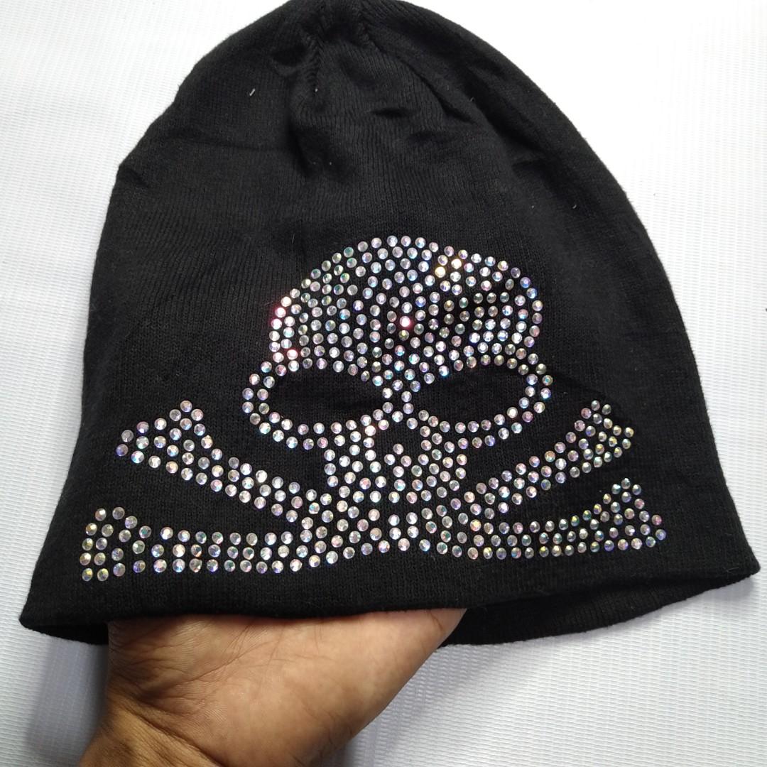 Beanie Skull rhinestone Japan brand 