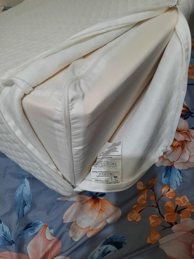 BEKWEIM Wedge Pillow with Free Bamboo memory foam pillow, Furniture