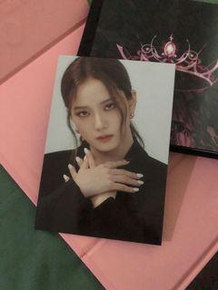 Blackpink The Album official Jisoo postcard