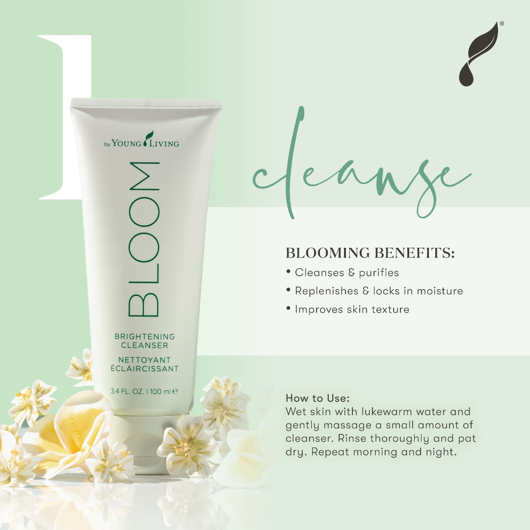 Bloom brightening cleanser by Young Living YL, Beauty & Personal Care