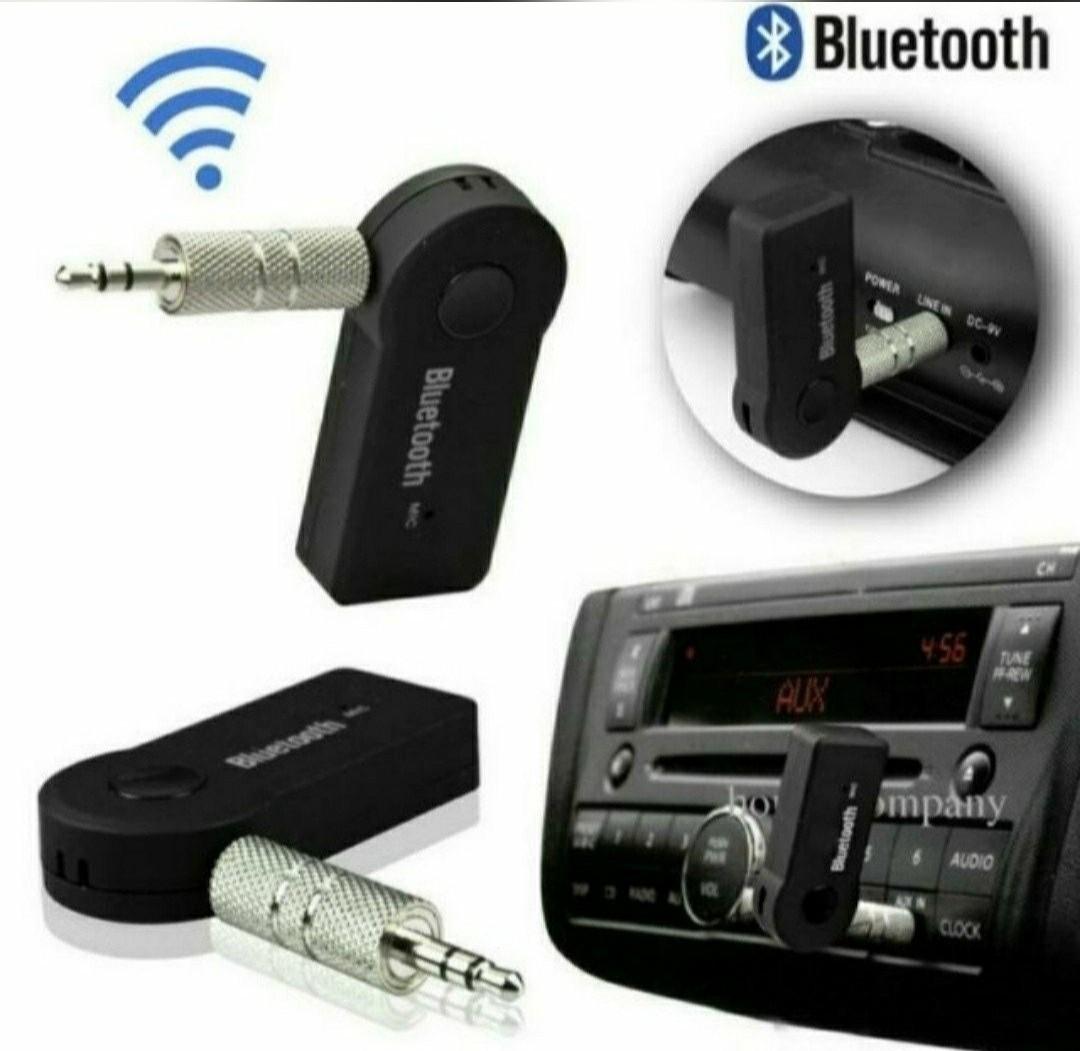 BN Mini AUX 3.5mm Jack Bluetooth Receiver Car Wireless Adapter Handsfree  Call Bluetooth Adapter Transmitter Auto Music Receiver., Audio, Other Audio  Equipment on Carousell