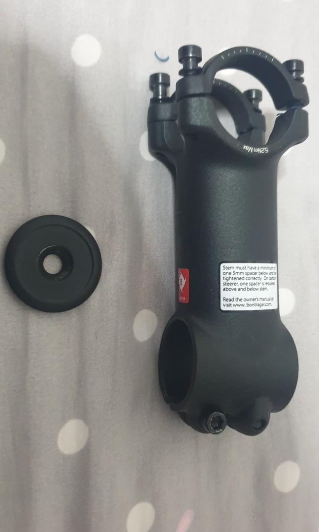 BONTRAGER ELITE STEM AND COMP HANDEL BAR from TREK DS4 Sports Equipment Bicycles Parts Parts Accessories on Carousell