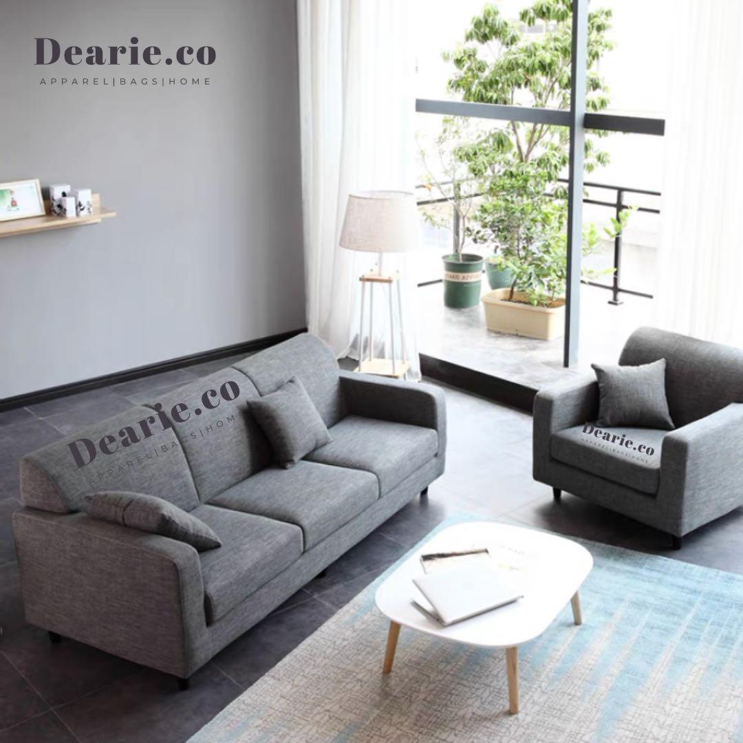 Brand New Design Fabric Sofa 3 Seater