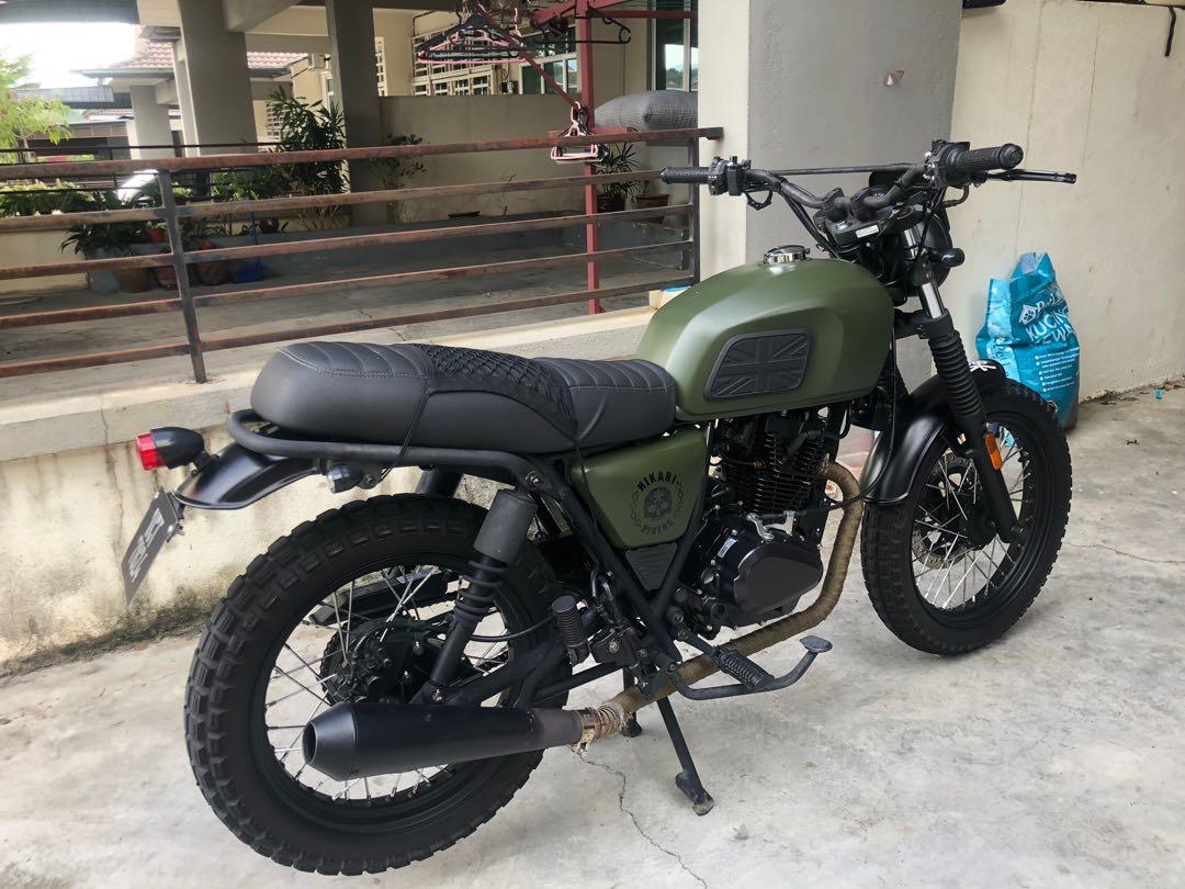 Brixton scrambler 150 discount