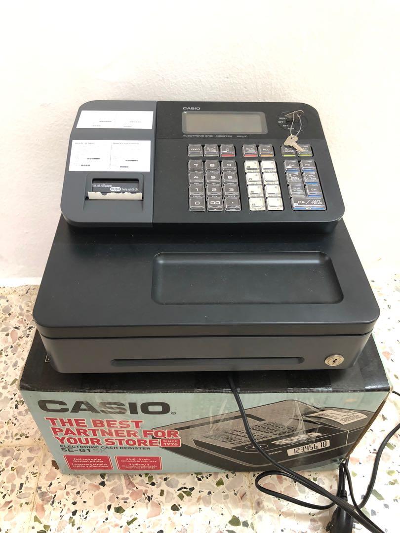 Mesin cashier 2025 casio
