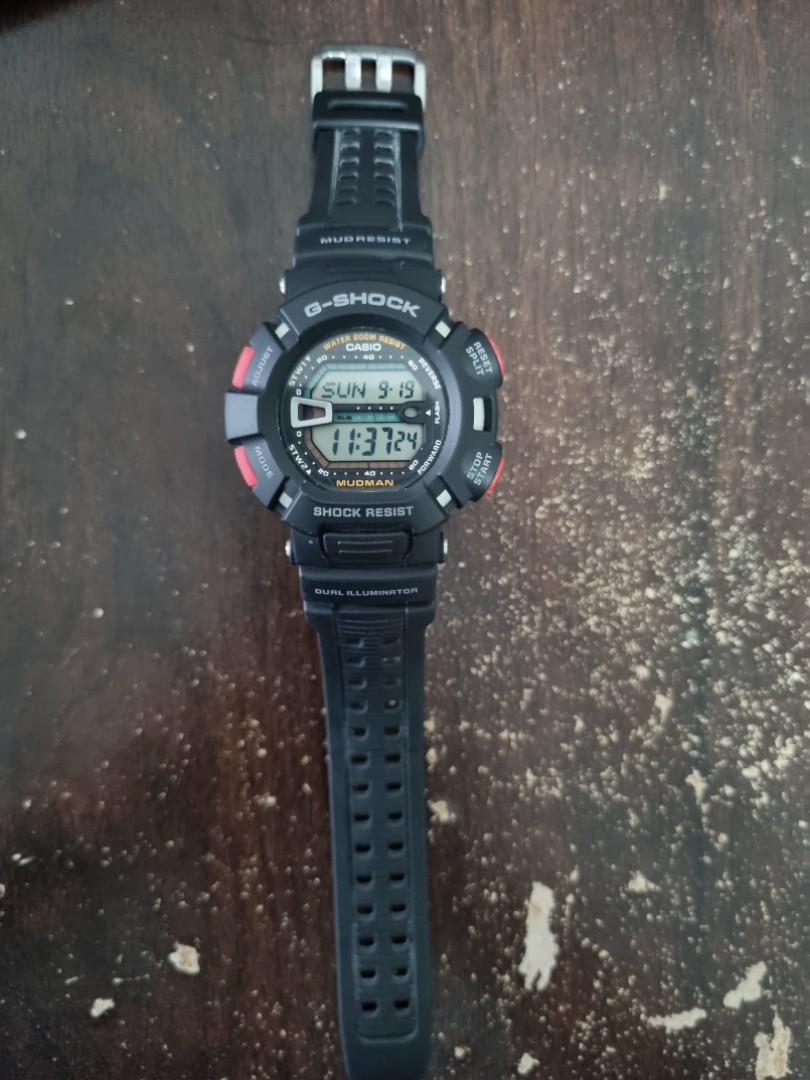 Casio G Shock Mudman Series Black Resin Band Watch G9000 1V