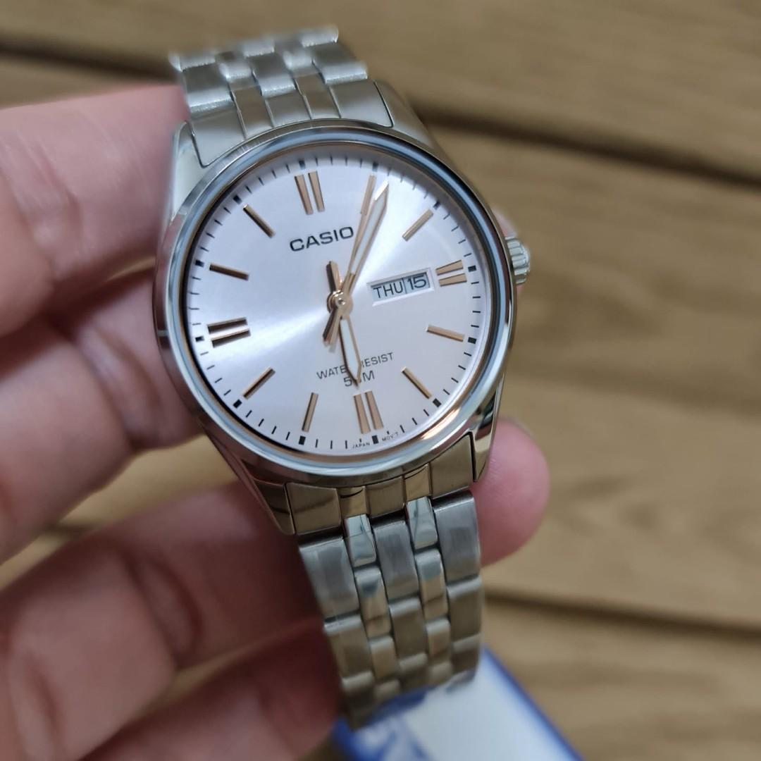 Casio stainless steel watch new arrivals