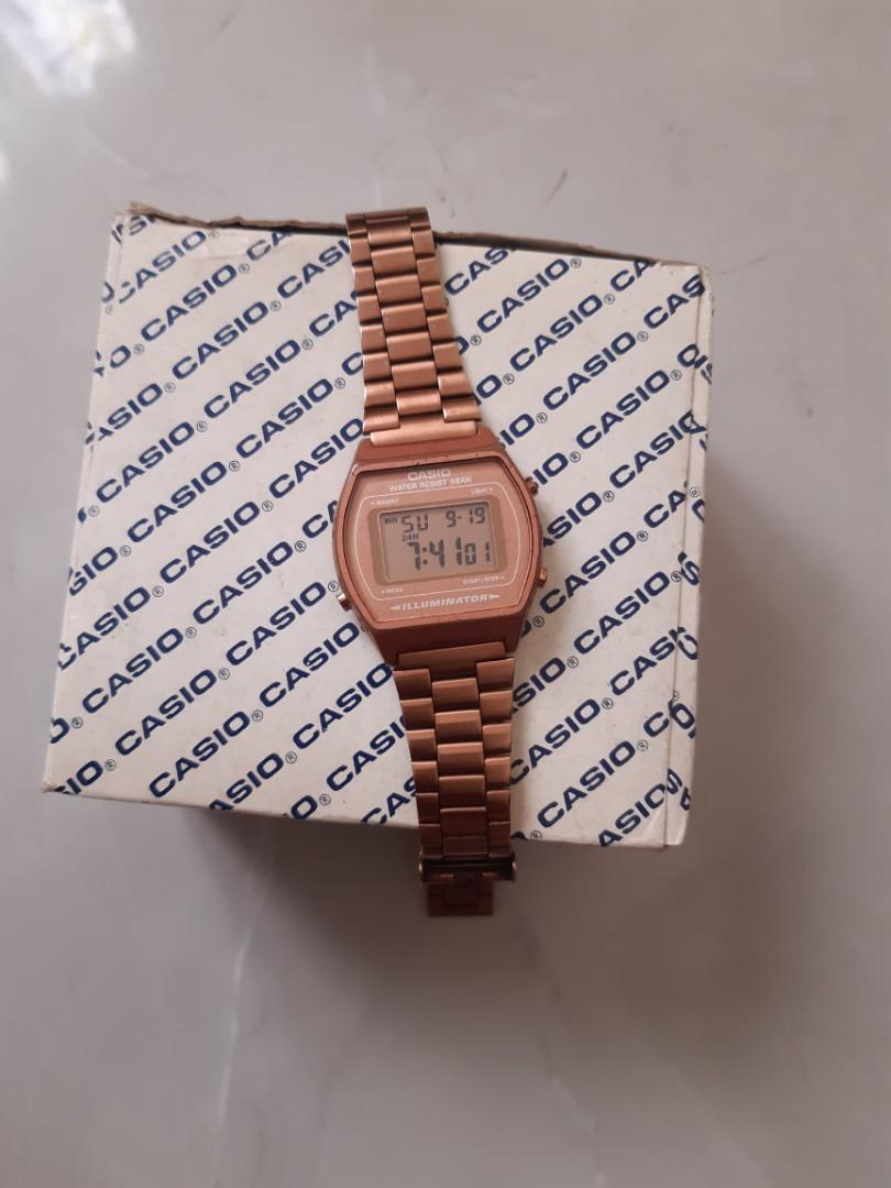 Casio original rosegold Fesyen Wanita Jam Tangan di Carousell