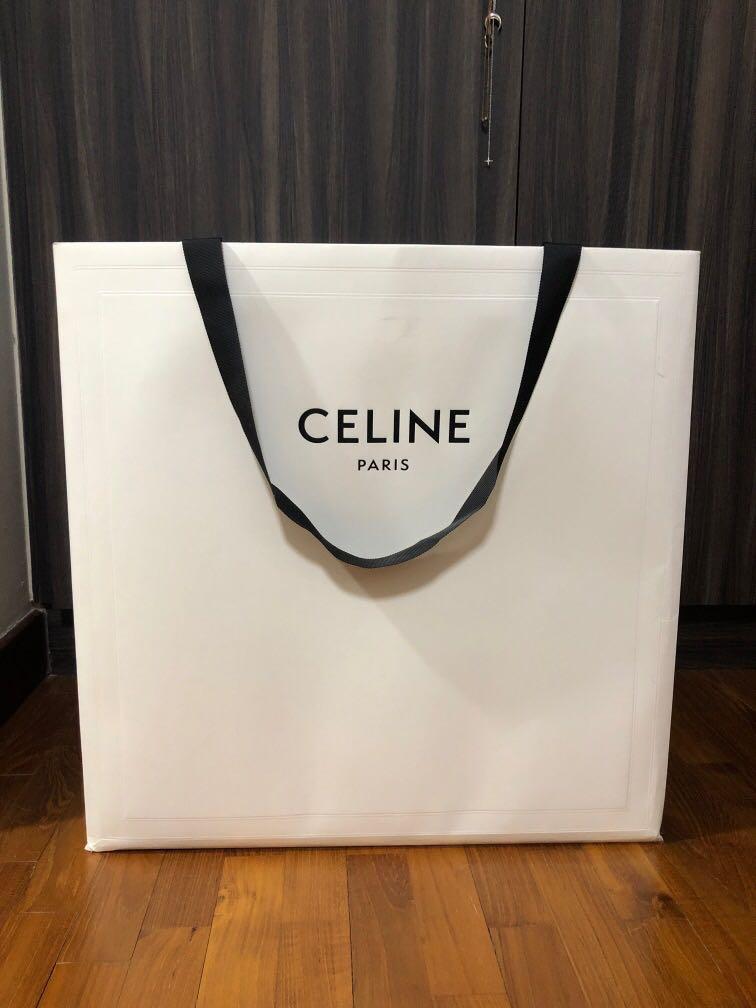 Celine Paris Authentic Empty Gift Boxes and Paper Bag.