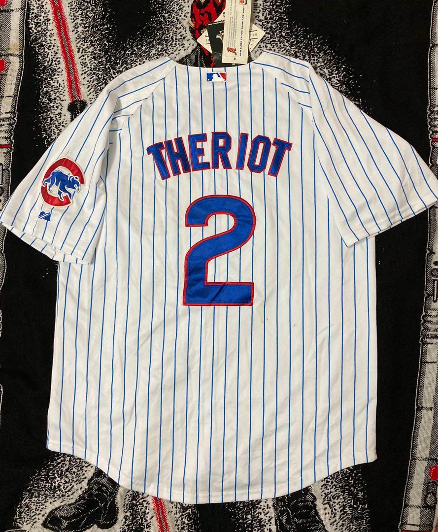 CHICAGO CUBS RYAN THERIOT MAJESTIC AUTHENTIC MLB BASEBALL JERSEY