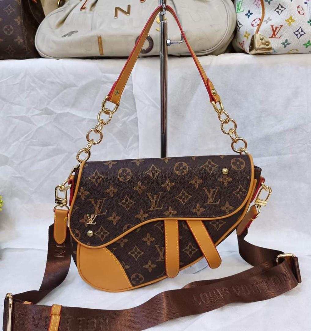 Coded💯Japan Ukay LV saddle bag, Women's Fashion, Bags & Wallets