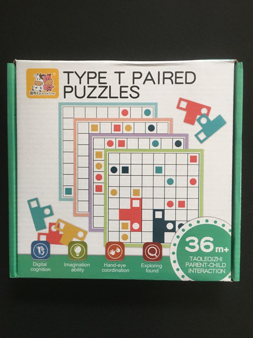 Color Shape Logic Puzzle Game - Educational - NEW, Hobbies & Toys, Toys ...